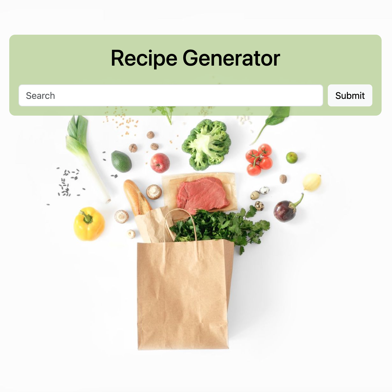 Gabriela's Recipe Generator